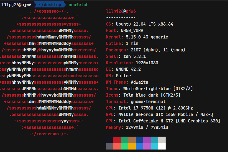 neofetch